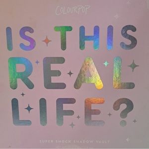 Colorpop Is This Real Life? super shock shadow vault
